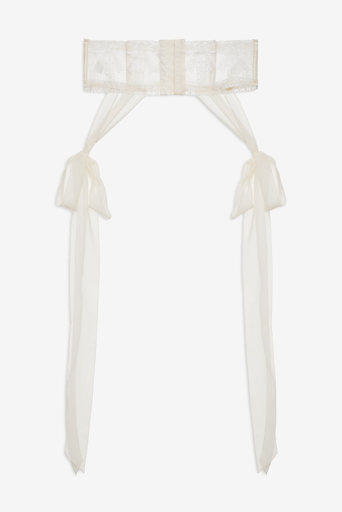 Blair Bow Garter Belt Cream - For Love & Lemons
