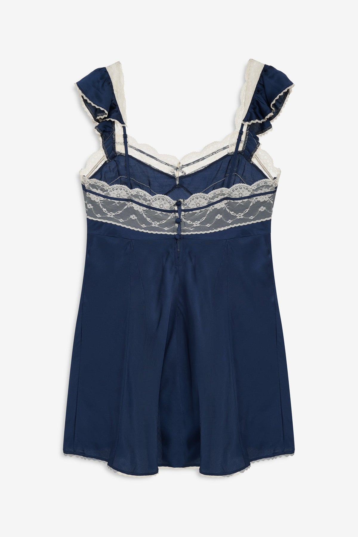 Fern Slip Dress Navy - For Love & Lemons