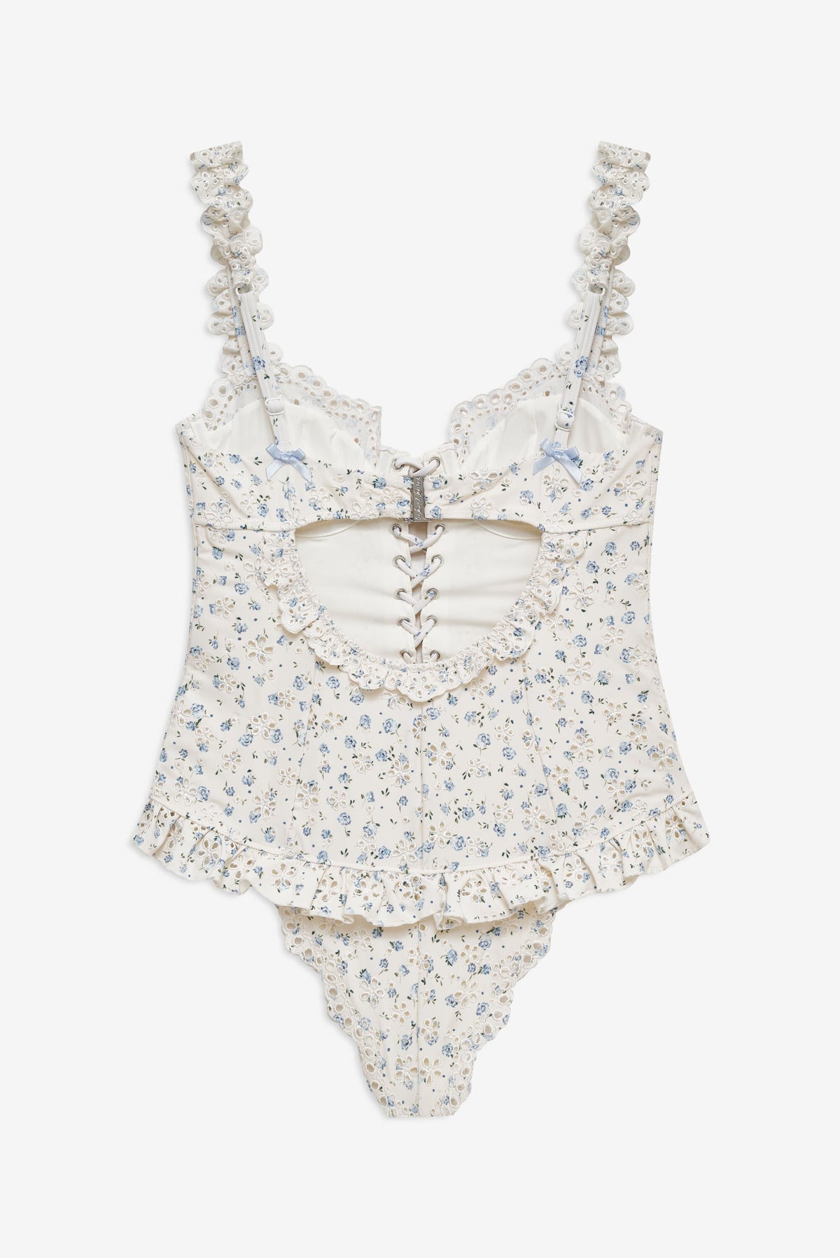 Daisy One Piece Swimsuit Vintage Cream - For Love & Lemons