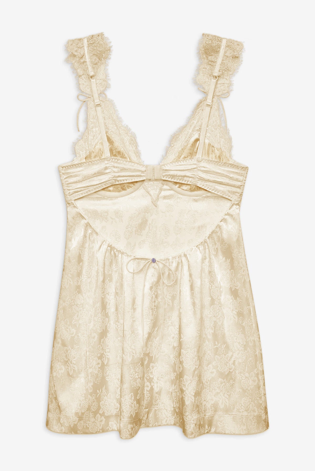 Victoria Slip Dress Cream - For Love & Lemons