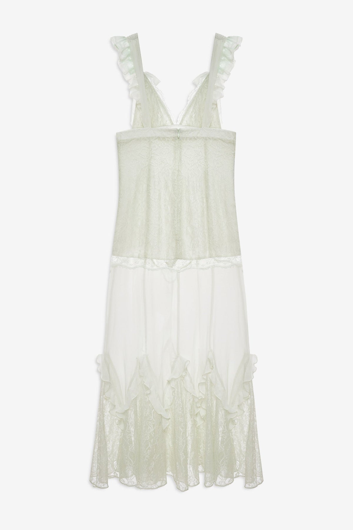 Delicate Lace Maxi Dress Baby Mint - For Love & Lemons