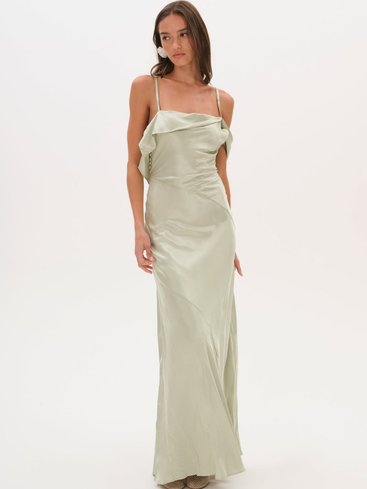 Jewel Maxi Dress Sage - For Love & Lemons