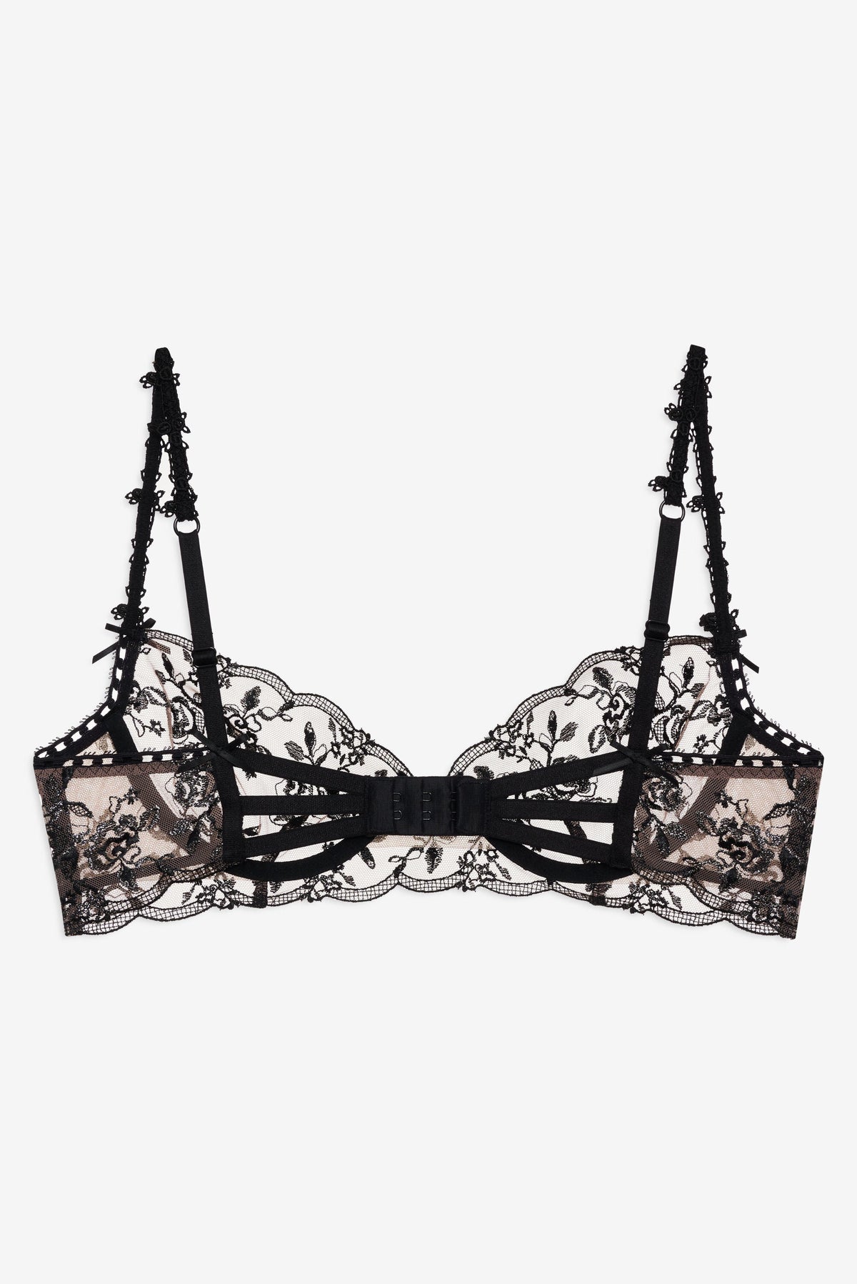Sonia Underwire Bra Black - For Love & Lemons