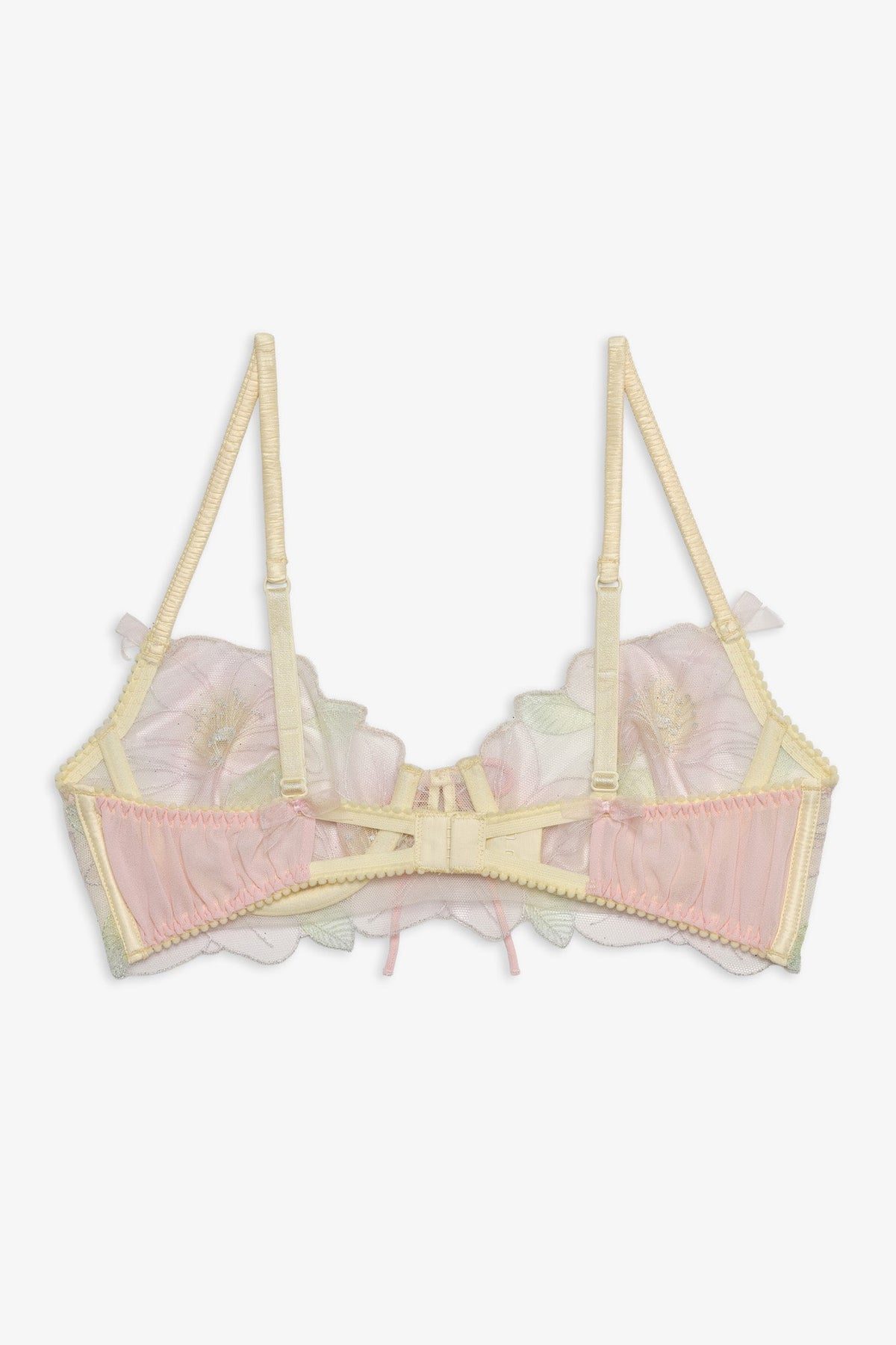 Blush Hibiscus Underwire Bra Pink - For Love & Lemons
