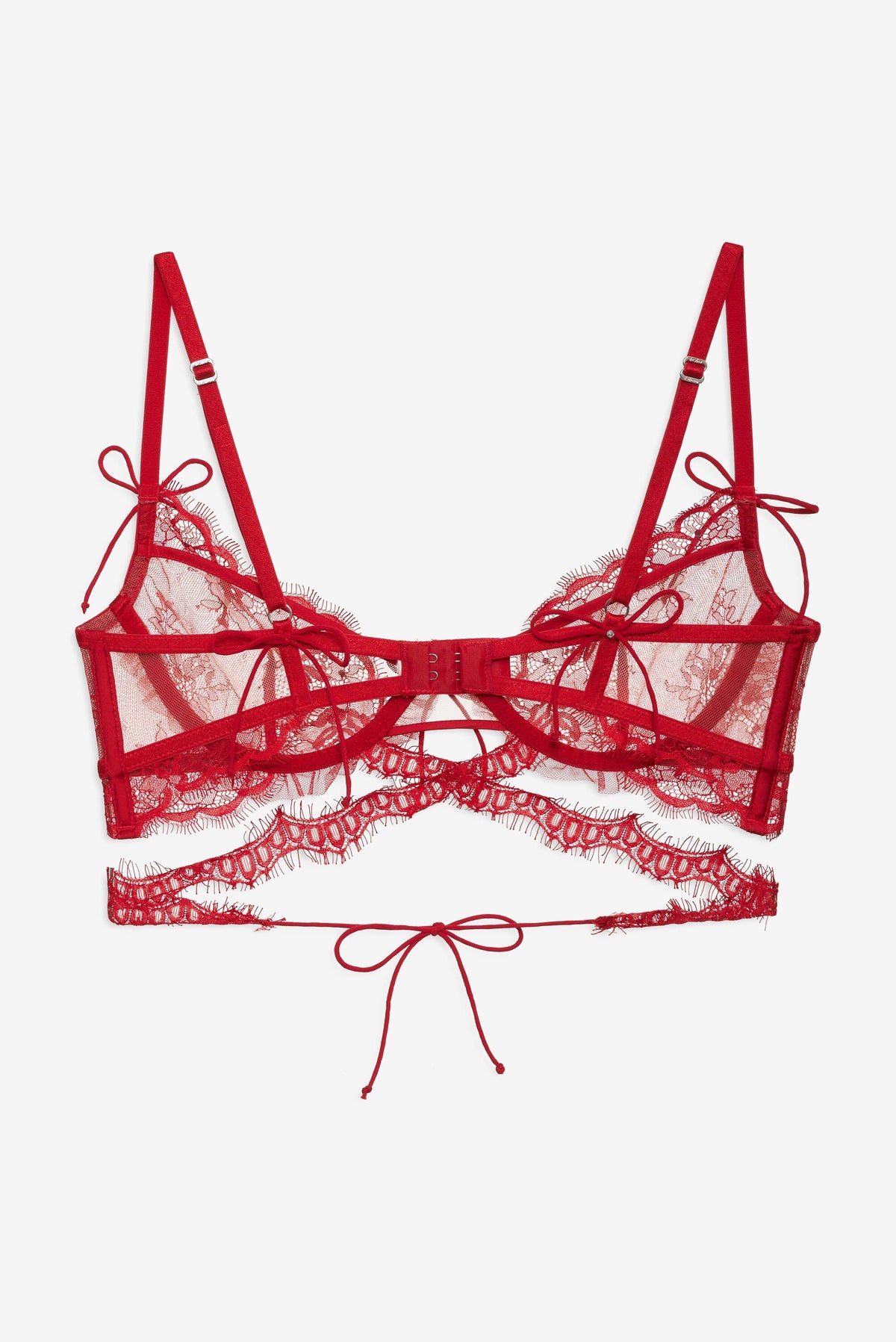 Sonja Underwire Bra Red - For Love & Lemons