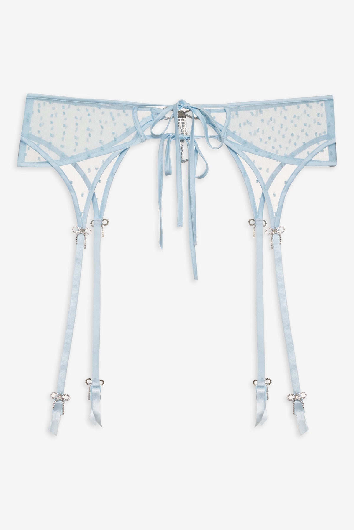 Izzy Garter Blue - For Love & Lemons