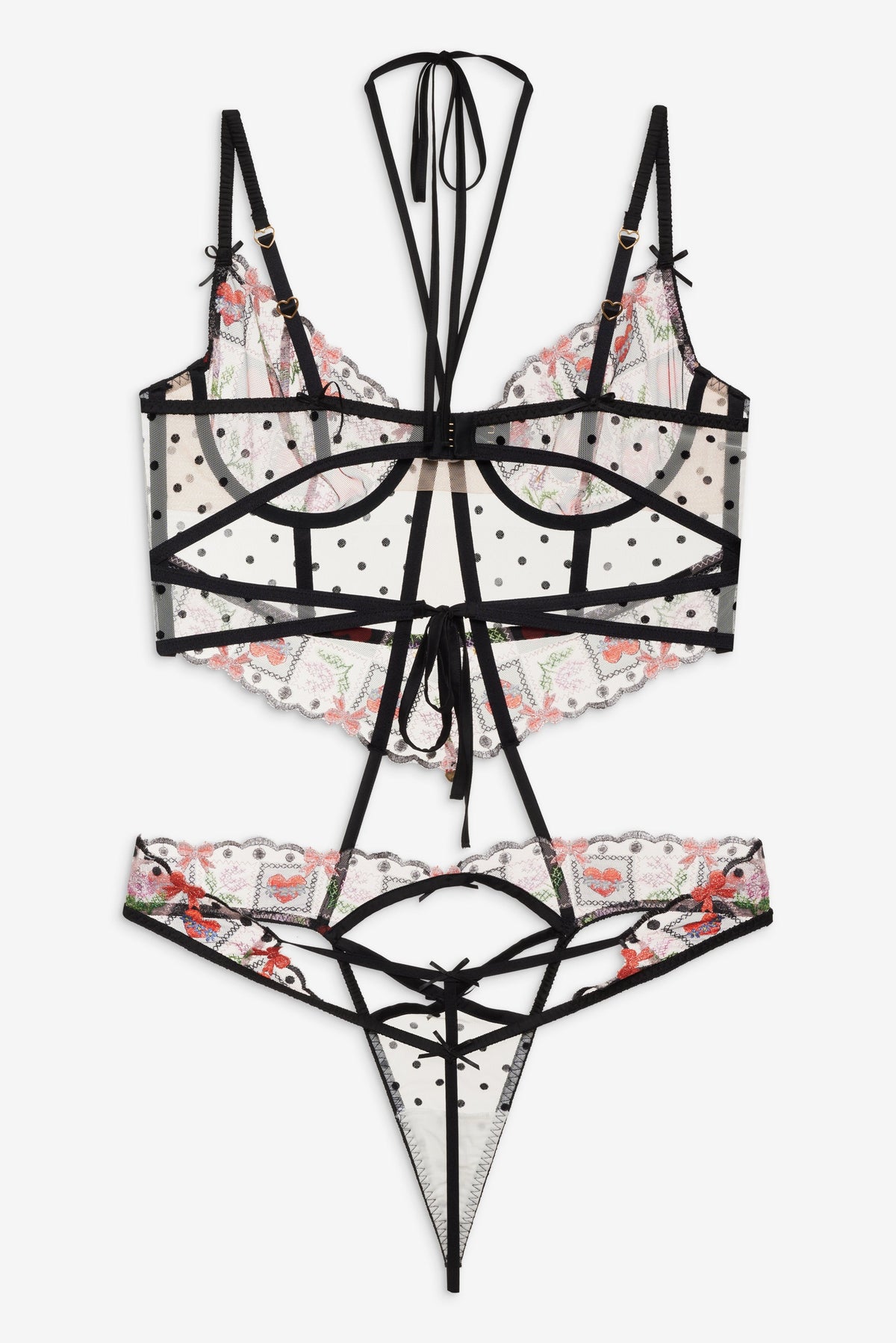 Paris Teddy Red - For Love & Lemons