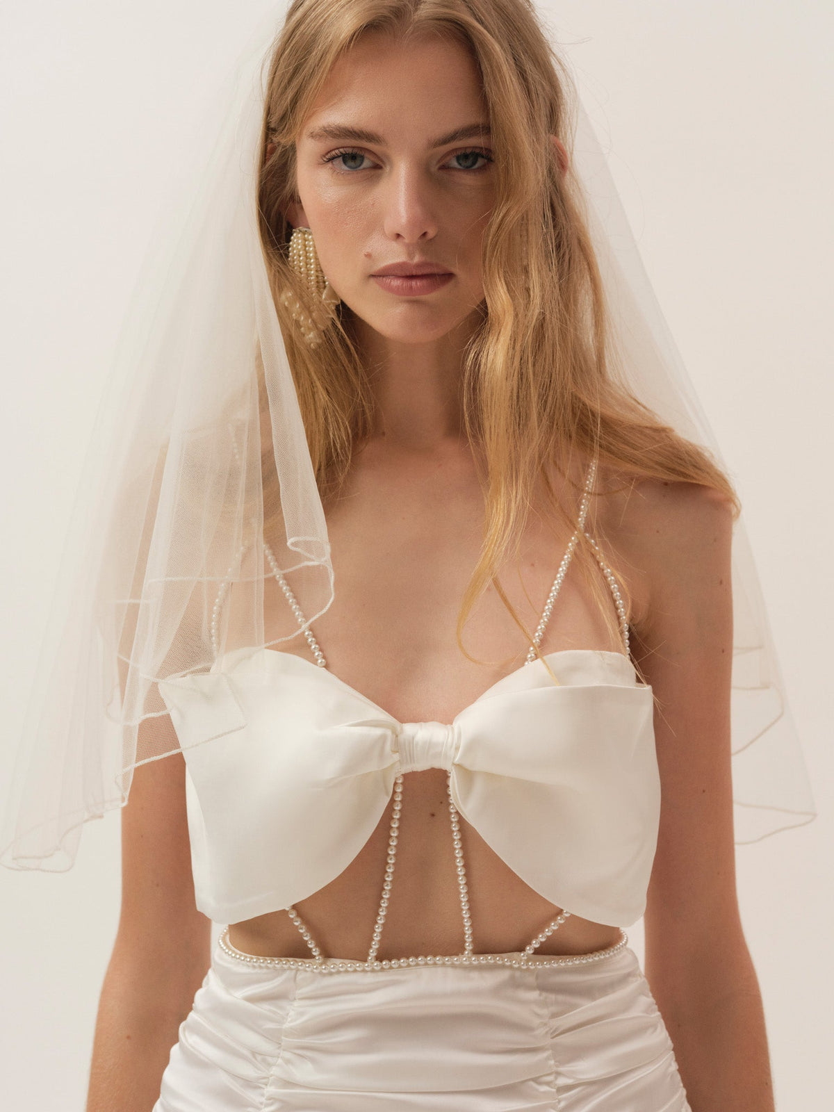 Martina Mini Dress White - For Love & Lemons