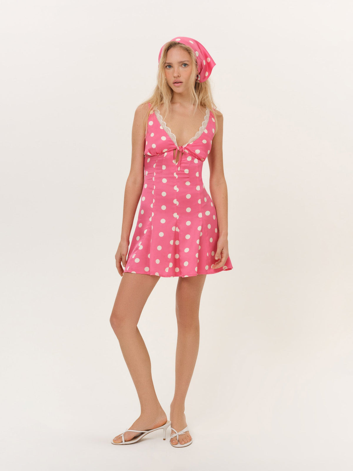 Lillian Mini Dress Pink - For Love & Lemons