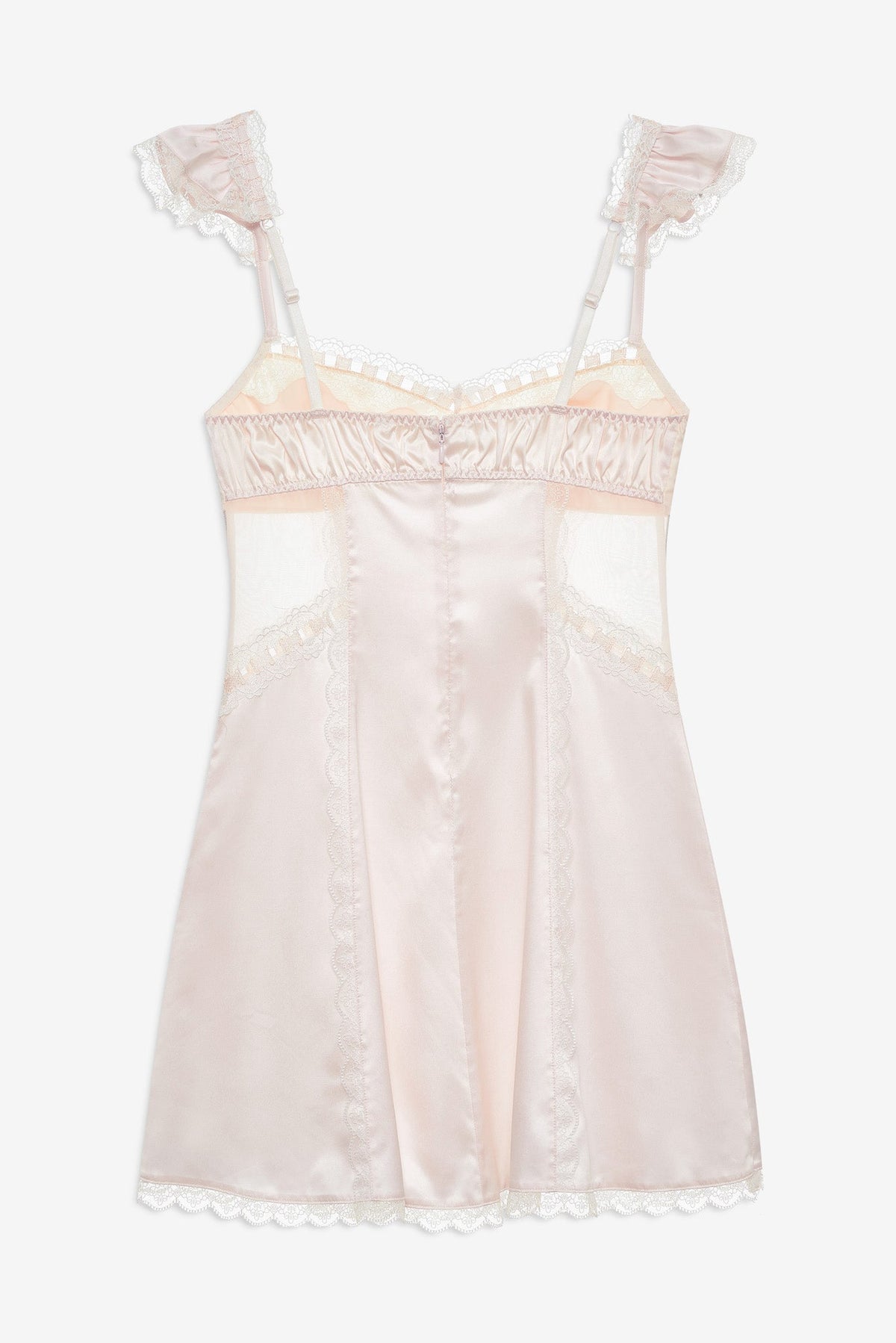 Starlet Slip Dress Peach - For Love & Lemons