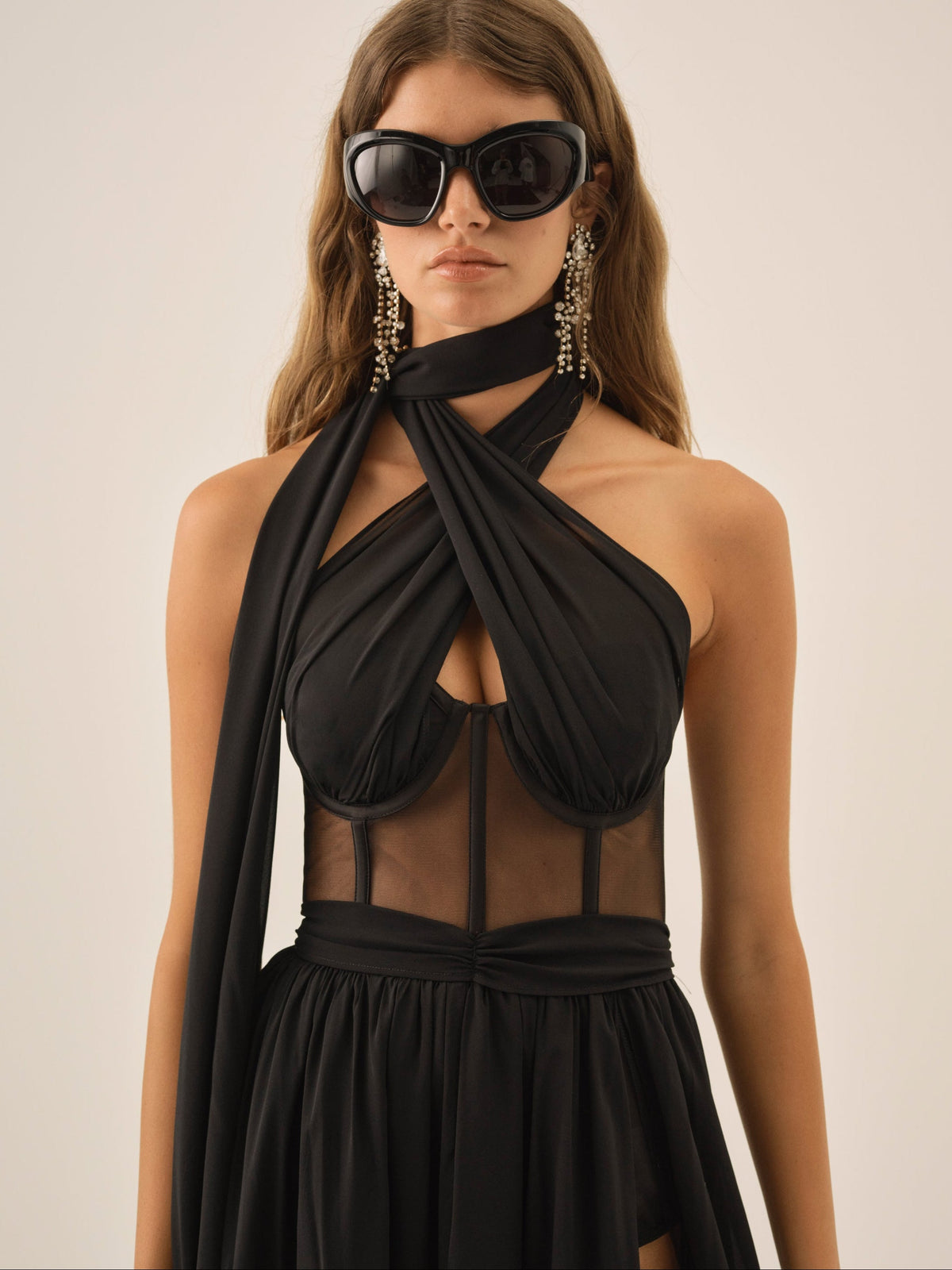 Anya Gown Black - For Love & Lemons