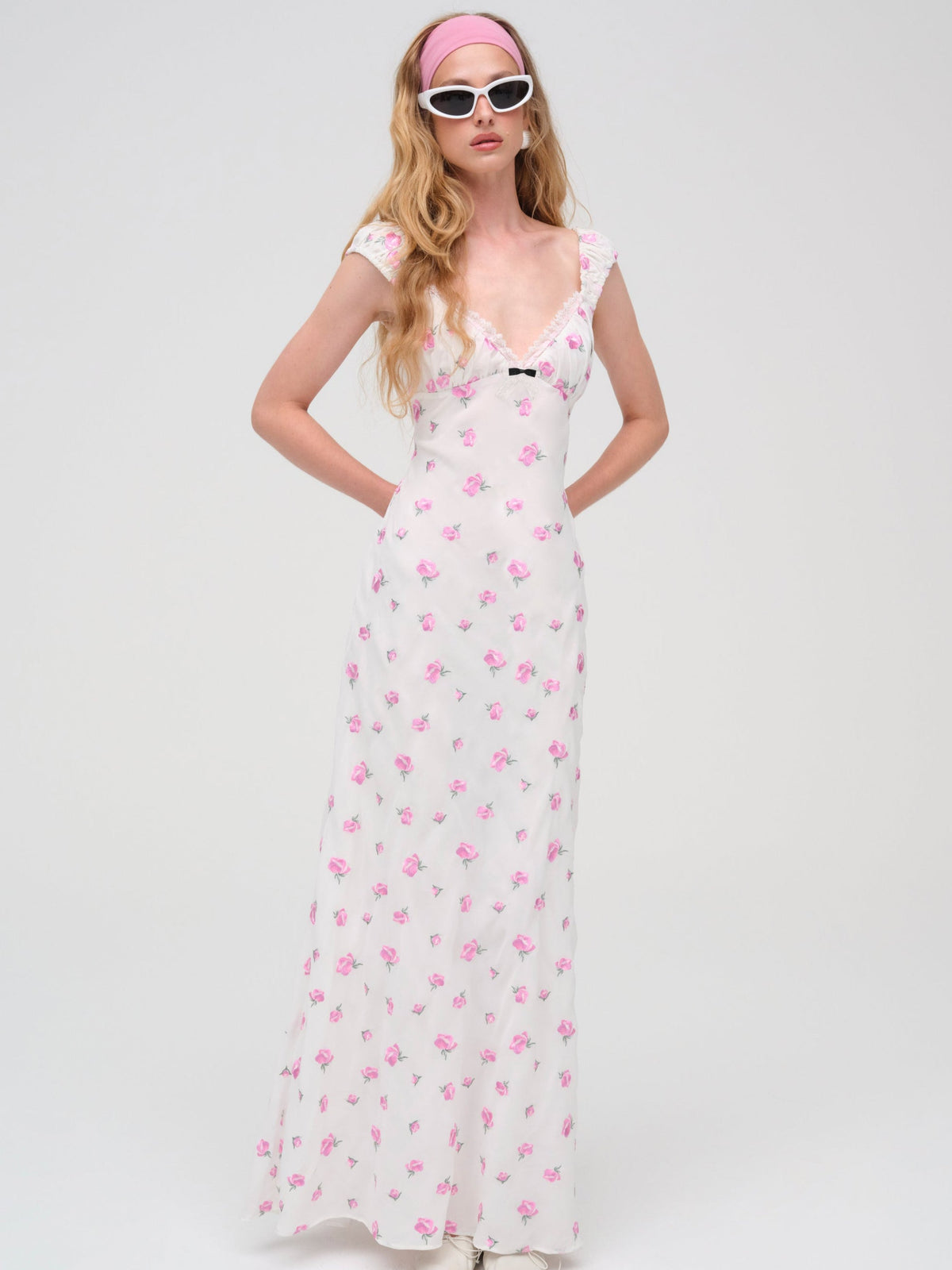Emmaline Maxi Dress White - For Love & Lemons