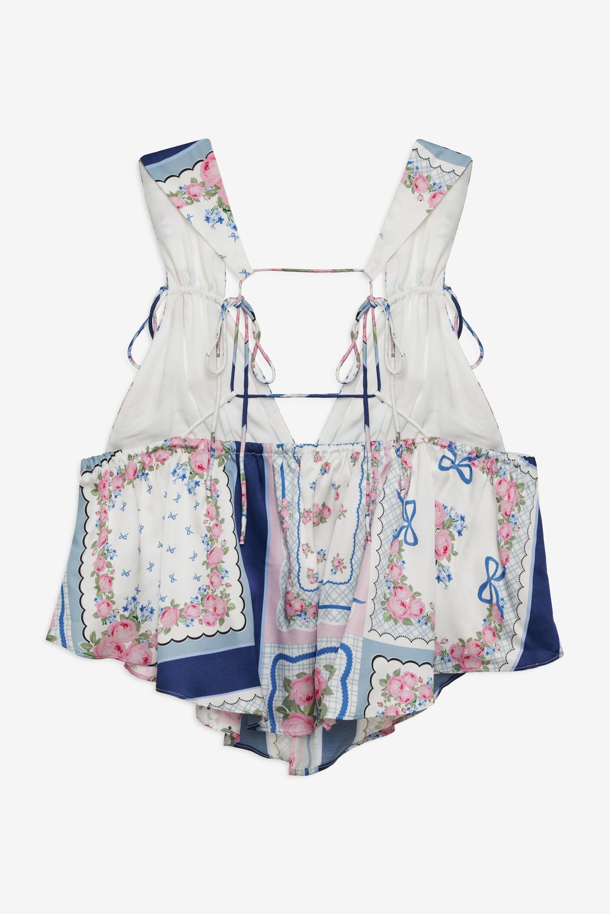 Cassandra Top Blue - For Love & Lemons