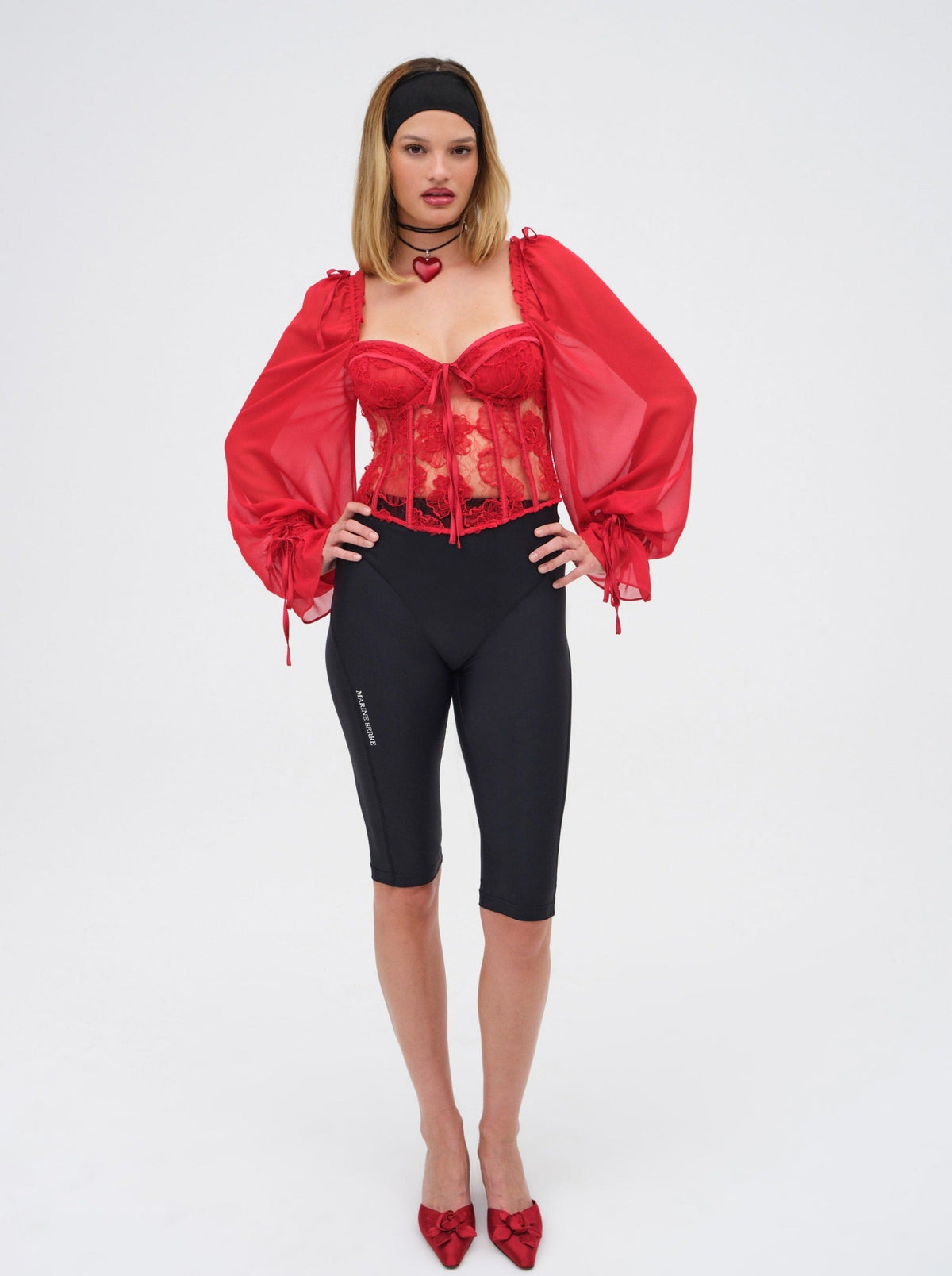 Sade Top Red - For Love & Lemons