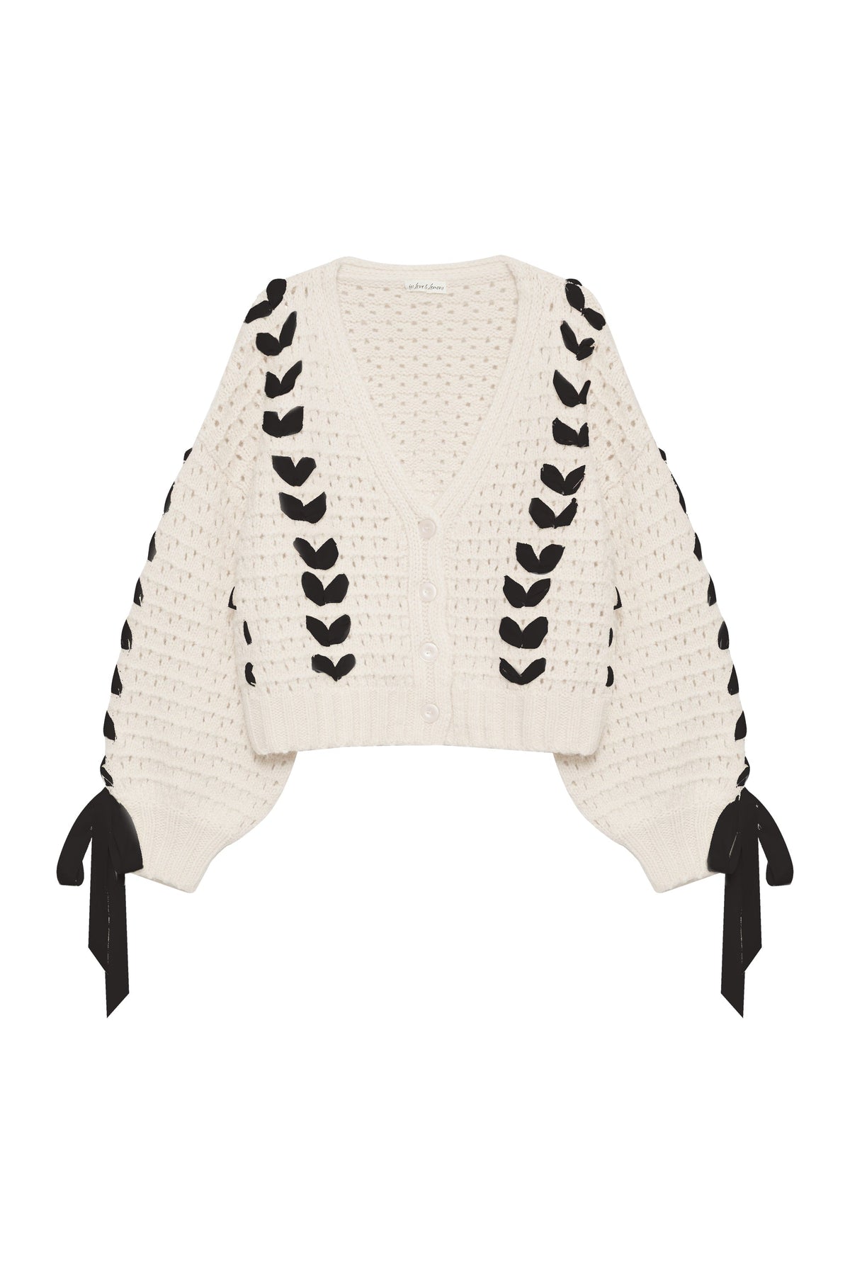 Laurel Oversized Cardigan Black - For Love & Lemons
