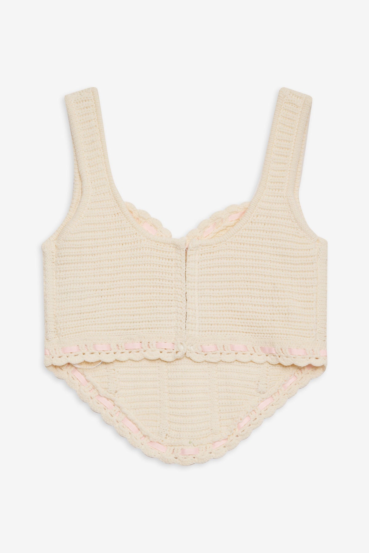 Olina Crochet Top Cream - For Love & Lemons