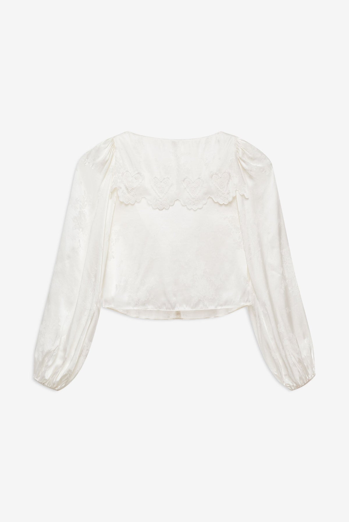 Locked Hearts Top White - For Love & Lemons