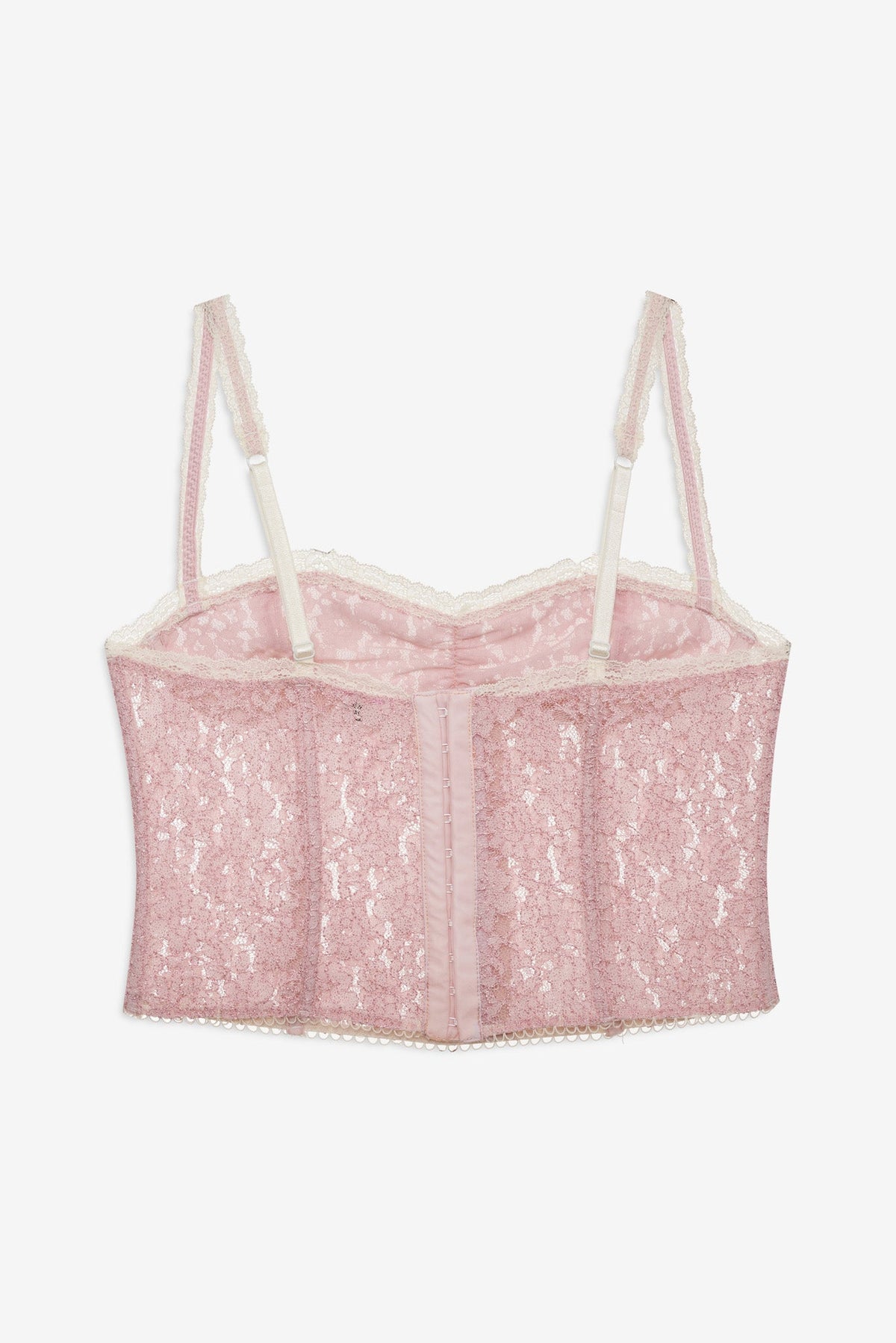 Pamela Stretch Bustier Pink - For Love & Lemons
