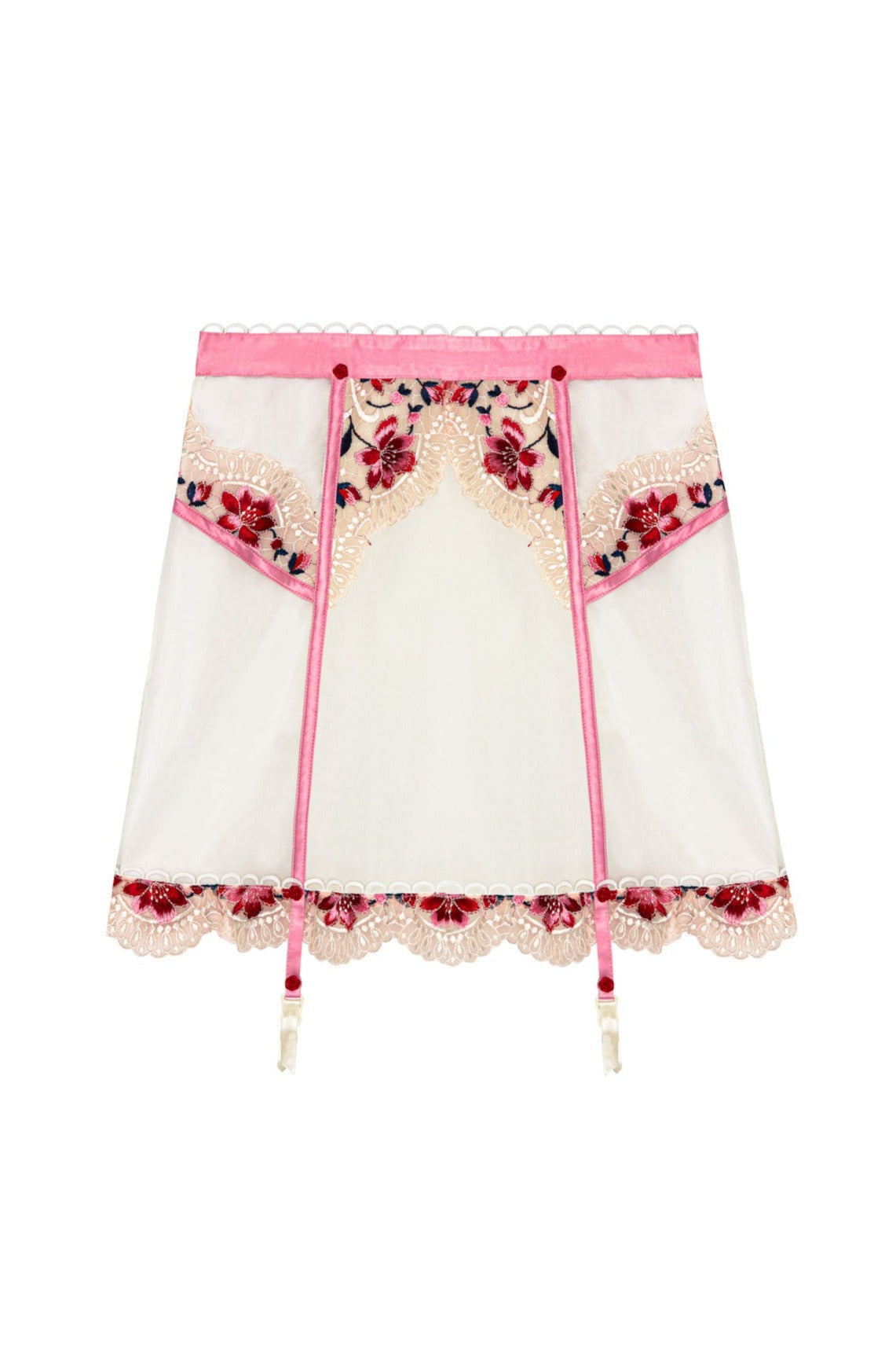 Festival Rose Skirt Ivory - For Love & Lemons