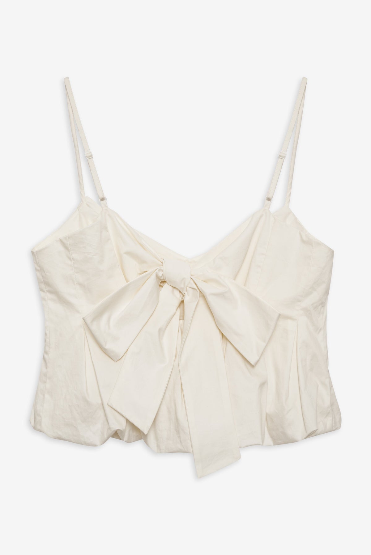 Louisa Poplin Top White - For Love & Lemons