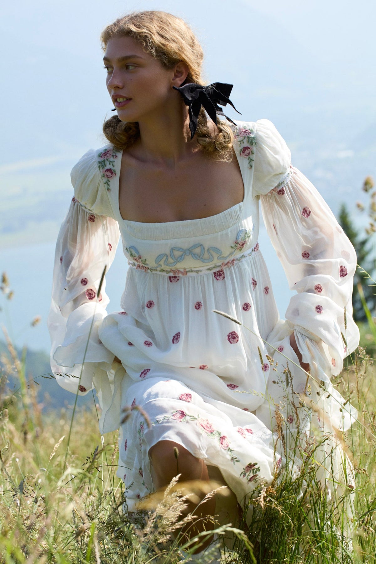 Julianne Maxi Dress Cream - For Love & Lemons
