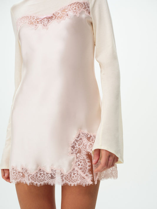 Sydney Slip Dress Pink - For Love & Lemons