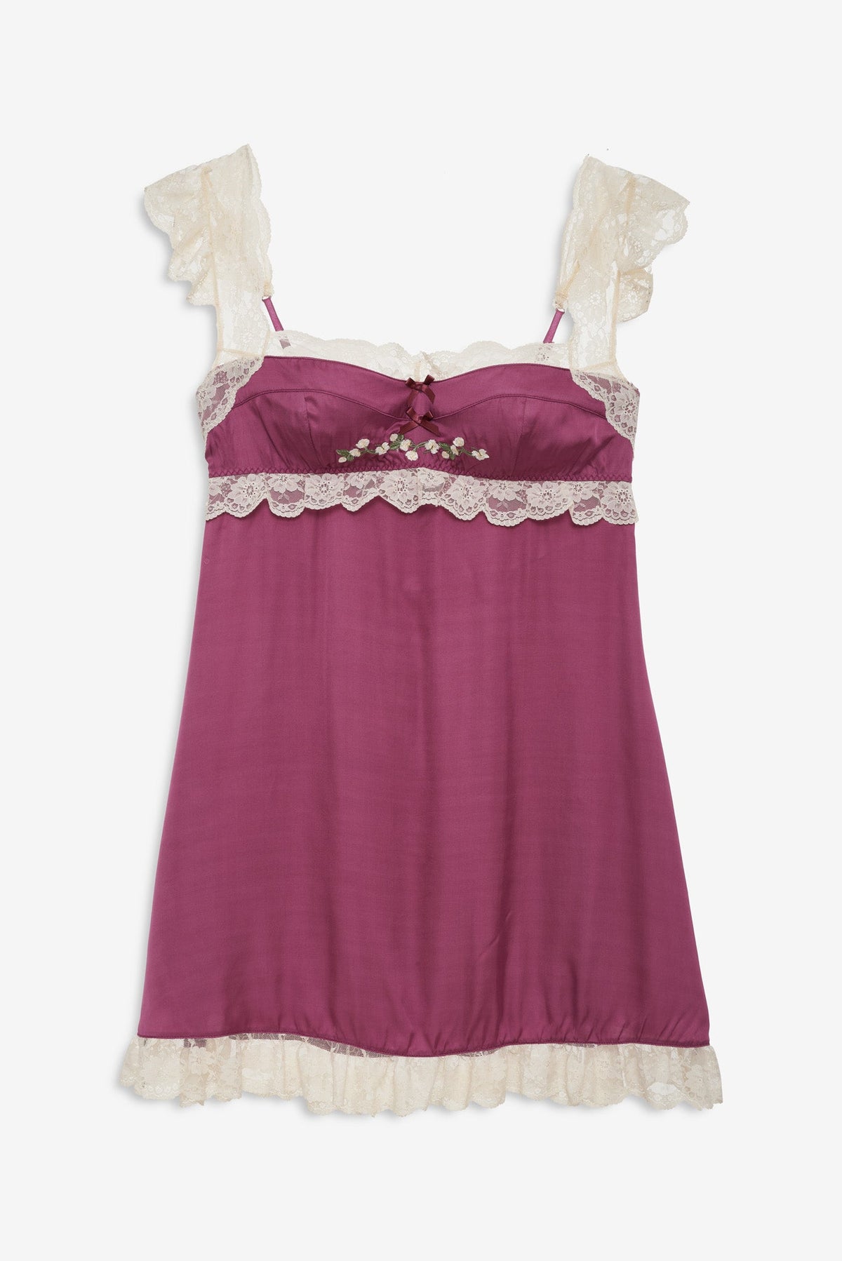 Serena Slip Dress Pink - For Love & Lemons