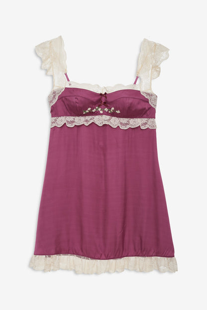 Serena Slip Dress Pink - For Love & Lemons