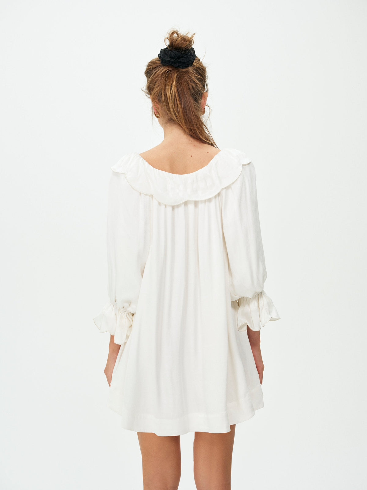 Irena Mini Dress Cream - For Love & Lemons