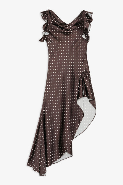 Lani Maxi Dress Brown - For Love & Lemons