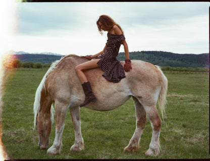 Lani Maxi Dress Brown - For Love & Lemons