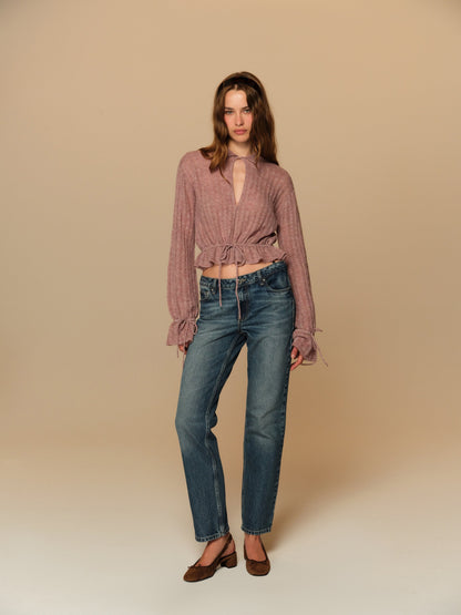 Nicolette Top Pink - For Love & Lemons