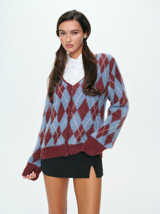 Vanessa Cardigan Blue - For Love & Lemons