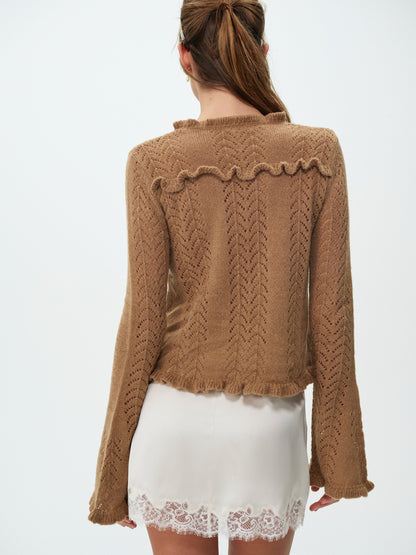 Merlot Top CAMEL - For Love & Lemons