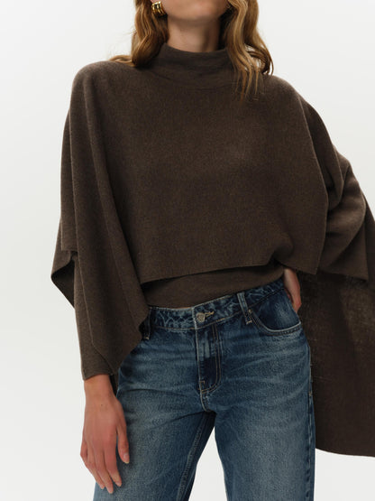 Mikasa Top Mocha - For Love & Lemons