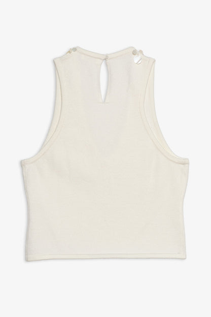 Seashell Knit Top Cream - For Love & Lemons