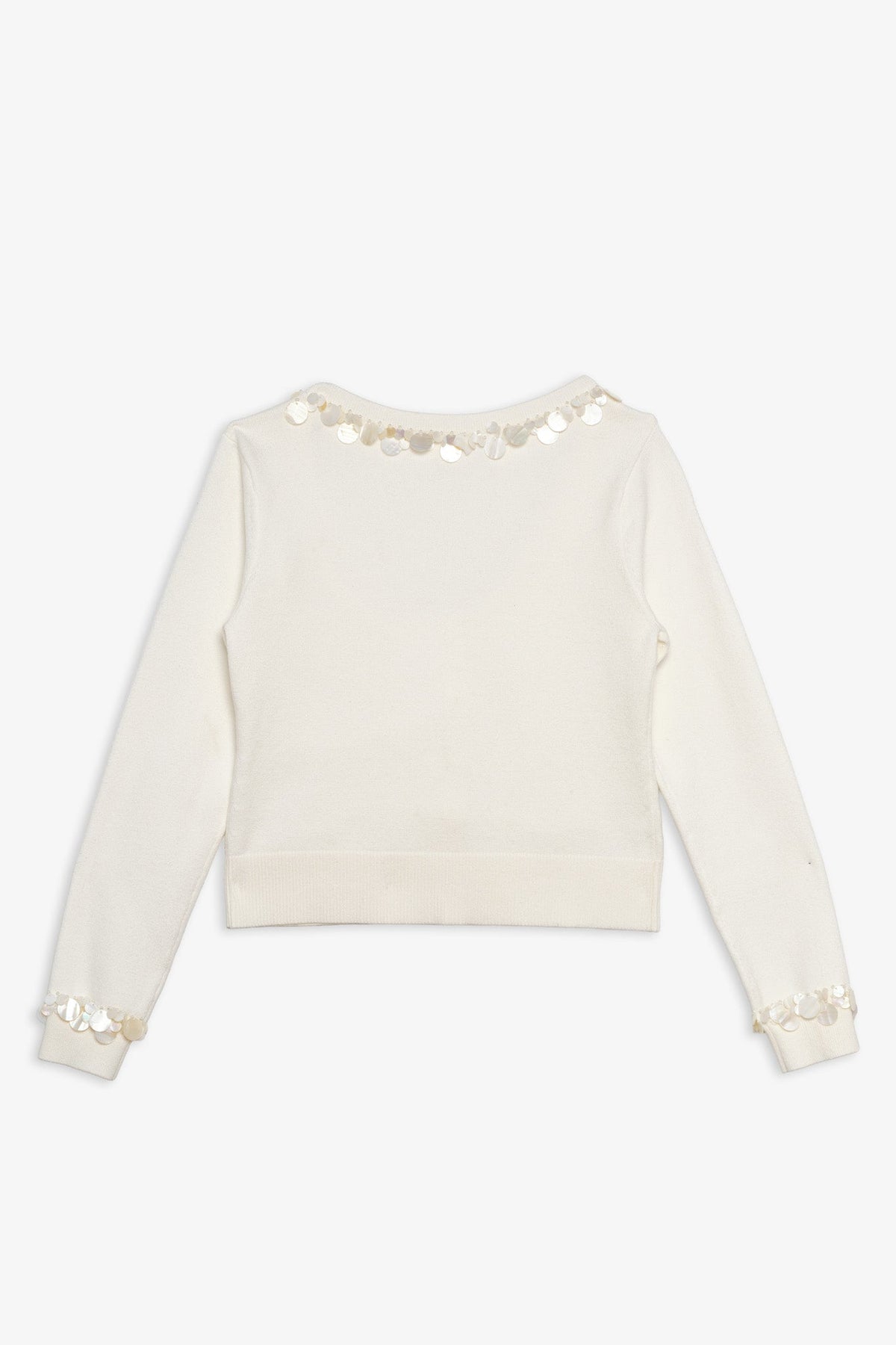 Seashell Cardigan Cream - For Love & Lemons