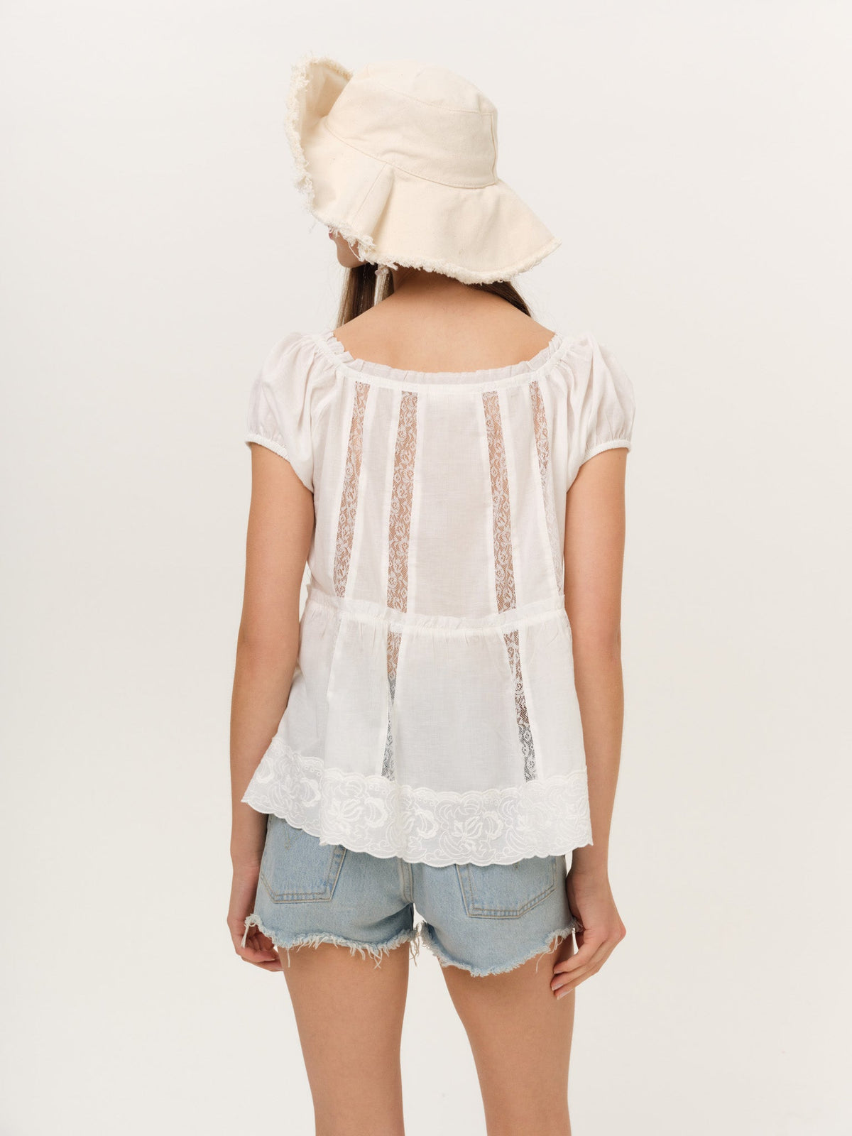 Breezy Top White - For Love & Lemons