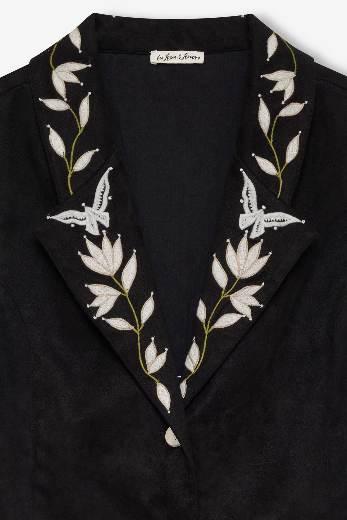 Weston Vest Black - For Love & Lemons