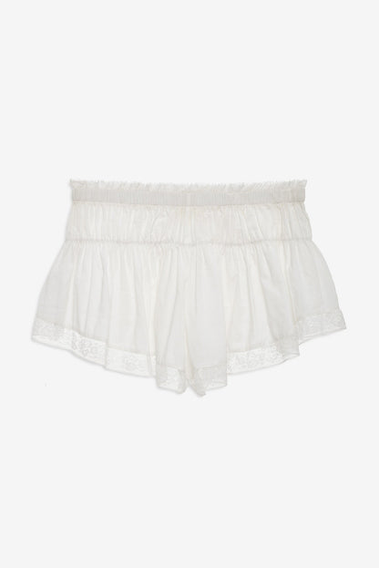 Carmella Sleep Shorts Vintage Cream - For Love & Lemons