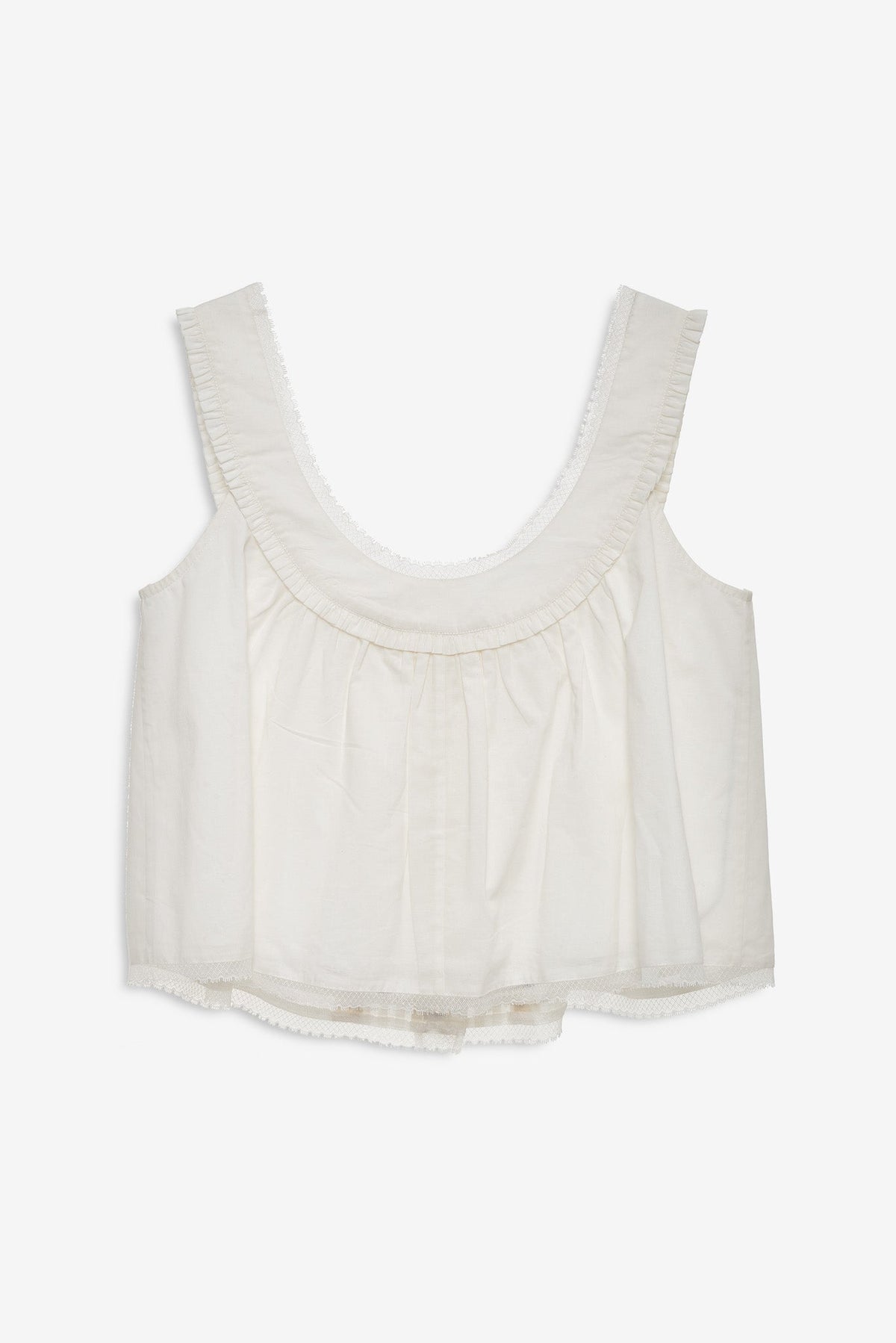 Carmella Sleep Top Vintage Cream - For Love & Lemons