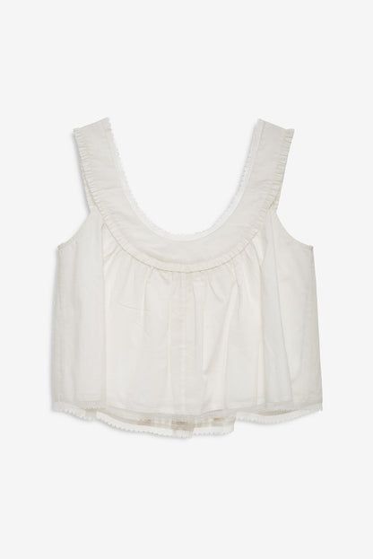 Carmella Sleep Top Vintage Cream - For Love & Lemons