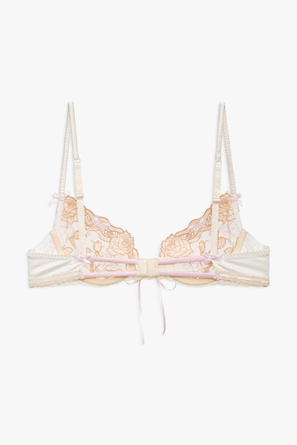 Twilight Rose Underwire Bra Nude Pink - For Love & Lemons