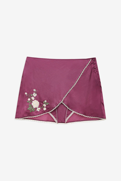Serena Panty Skirt Pink - For Love & Lemons