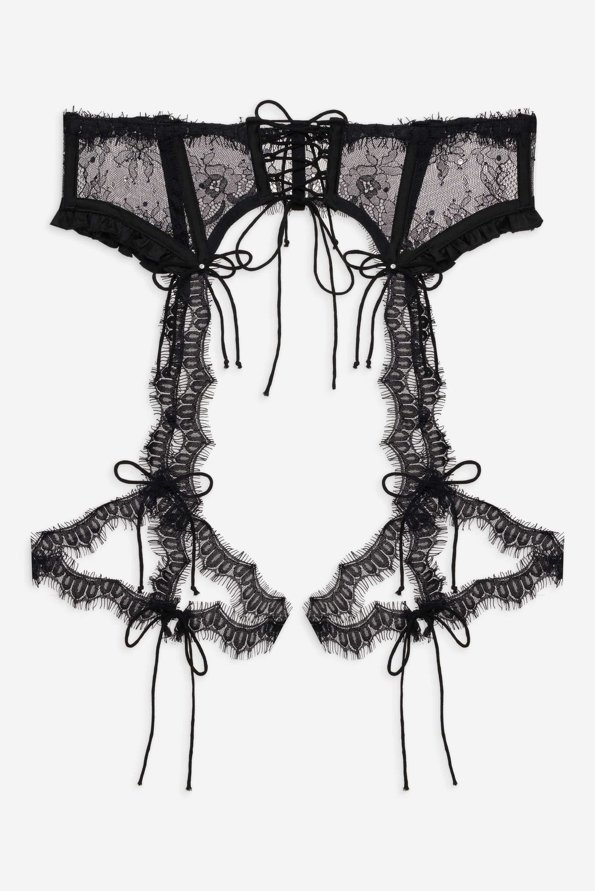 Sonja Garter Belt Black - For Love & Lemons