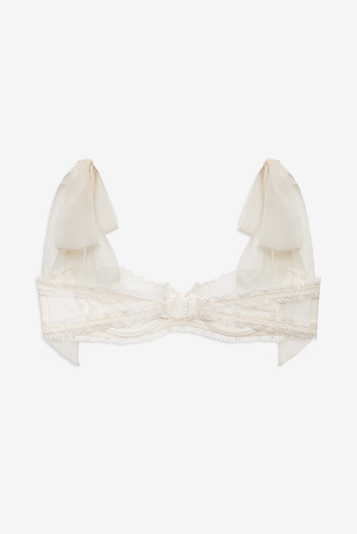 Blair Bow Underwire Bra Cream - For Love & Lemons