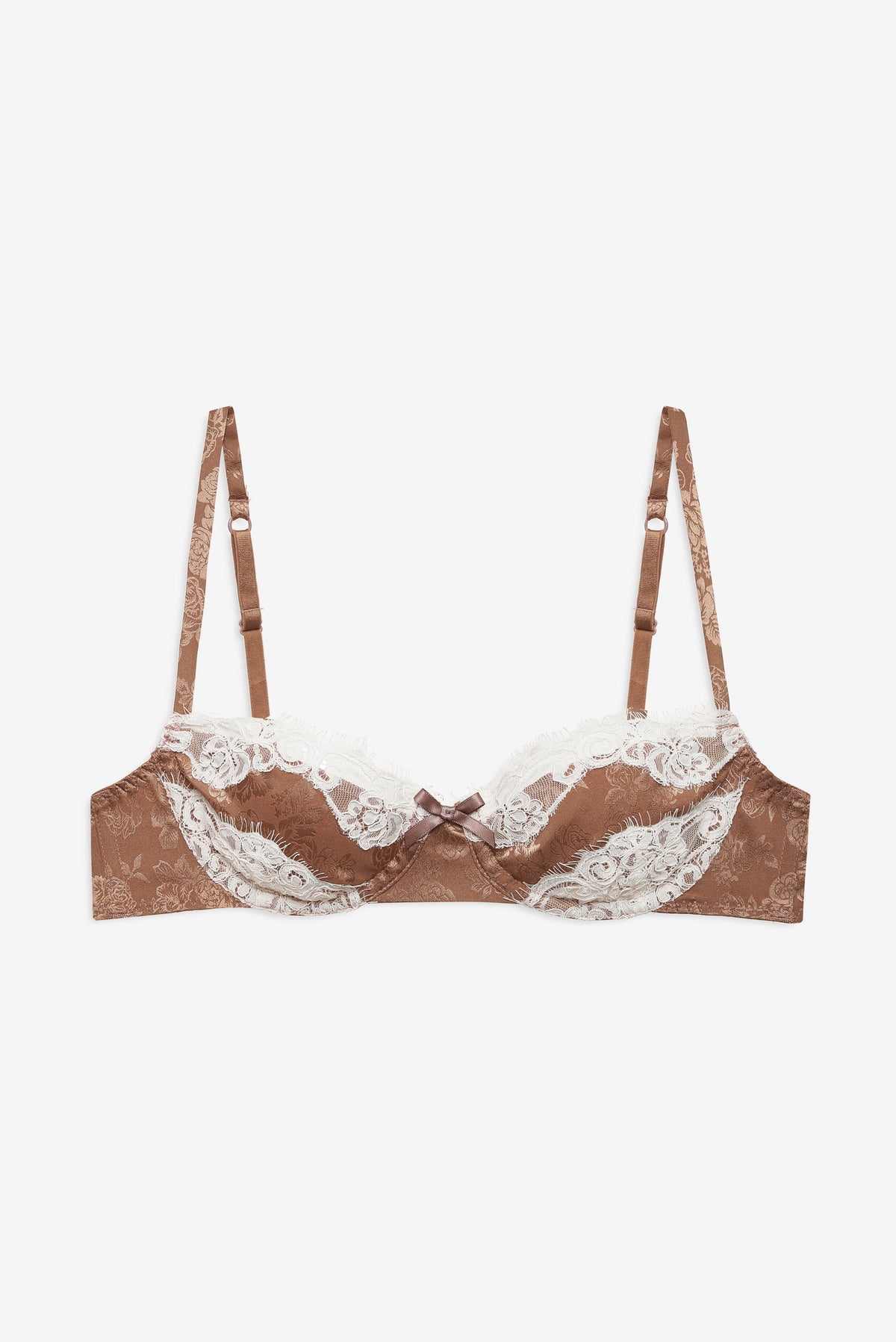 Meadow Underwire Bra Chocolate - For Love & Lemons