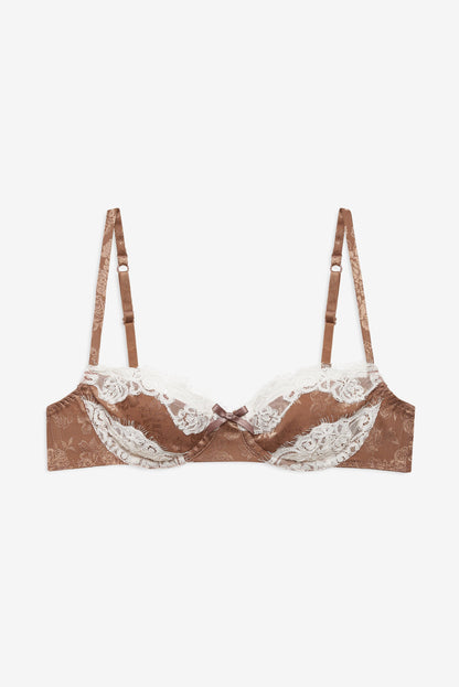 Meadow Underwire Bra Chocolate - For Love & Lemons