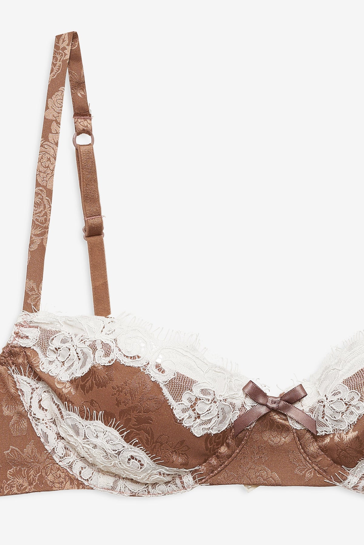 Meadow Underwire Bra Chocolate - For Love & Lemons