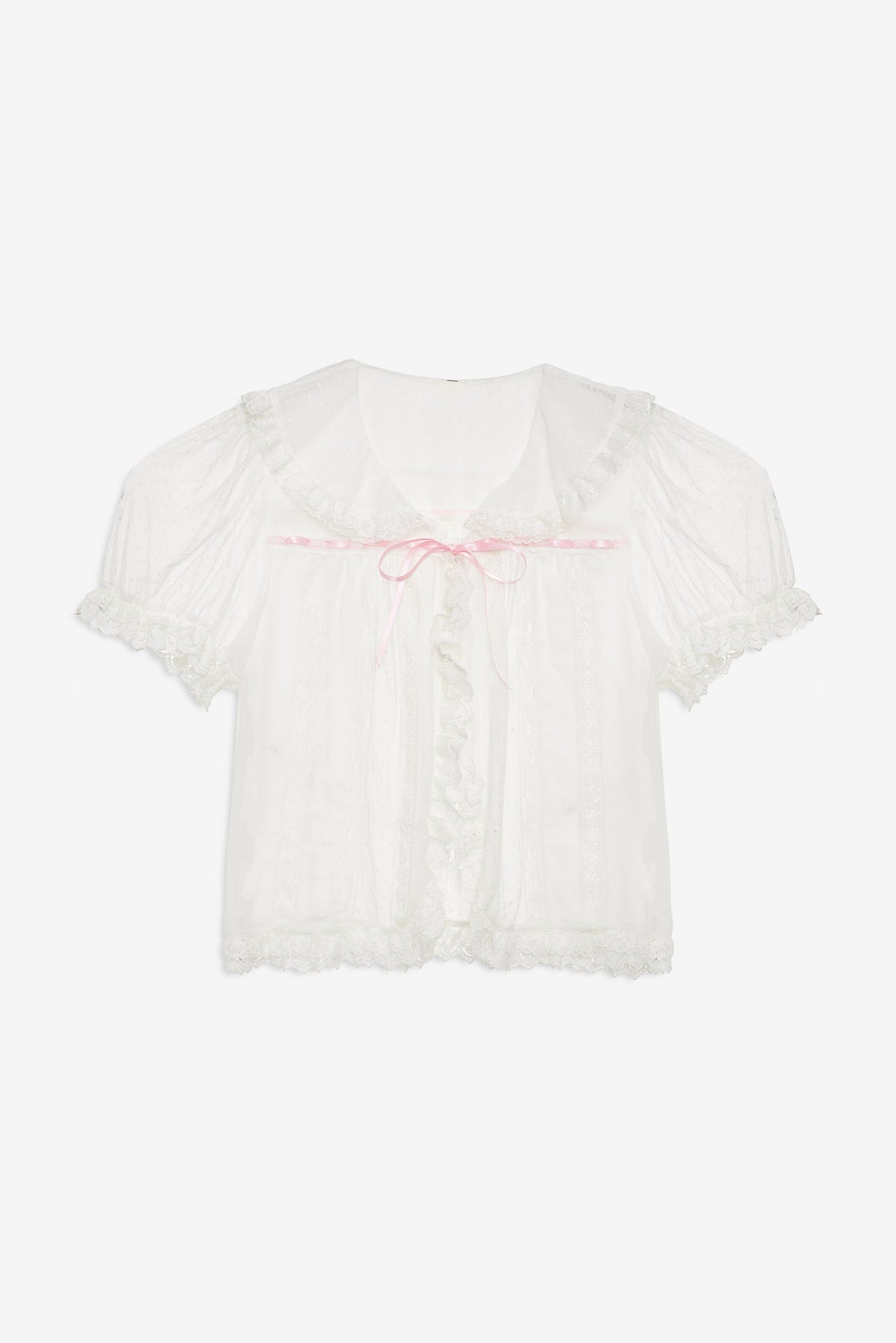 Layered Lace Sleep Top White - For Love & Lemons